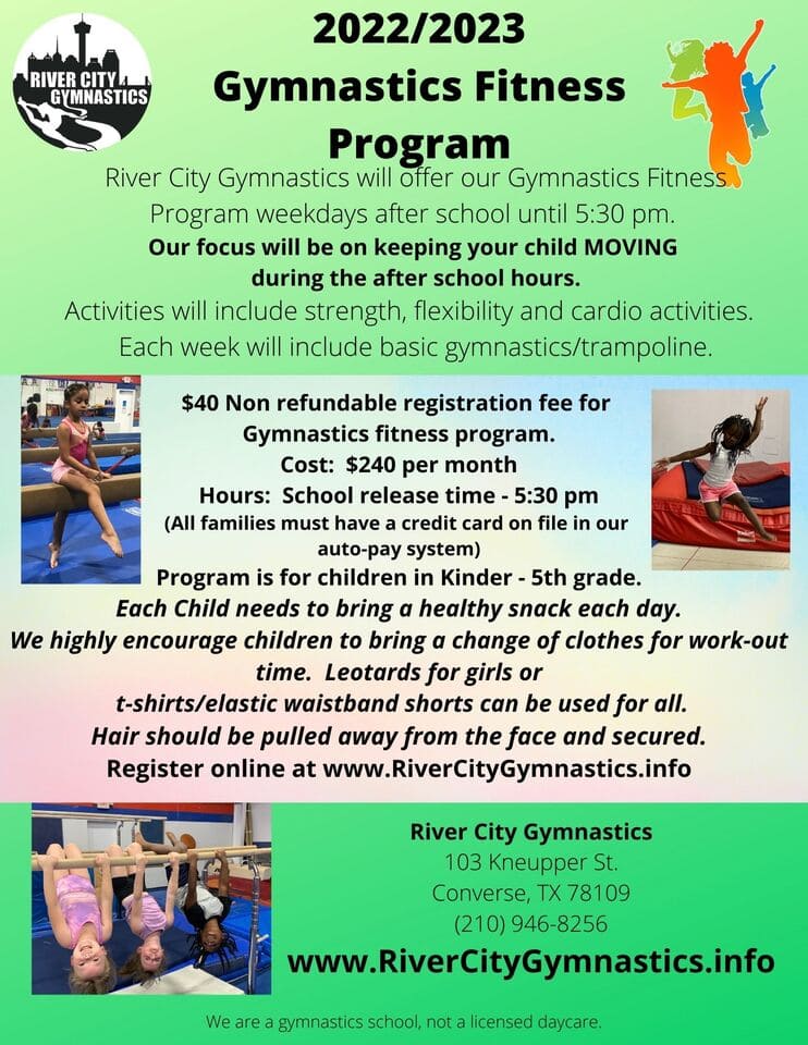River City Gymnastics - Fitness Program River City Gymnastics - Fitness Program