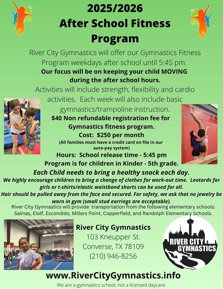 2025-2026 Gymnastics Fitness Program